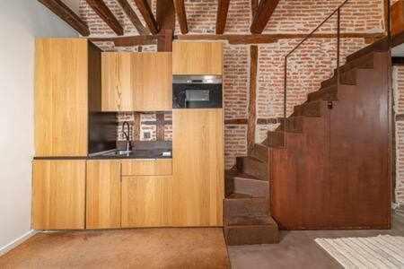Appartamento Peaceful Y Beautiful Apt In La Latina Madrid Esterno foto